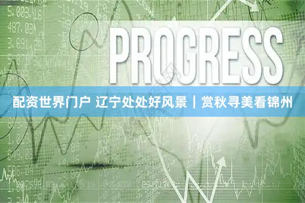 配资世界门户 辽宁处处好风景｜赏秋寻美看锦州