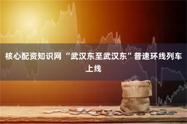核心配资知识网 “武汉东至武汉东”普速环线列车上线